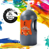 Black Tempera Paint - 2 Liter